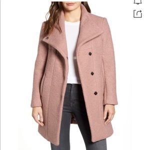 Kenneth Cole New York Wool Blend Boucle Coat